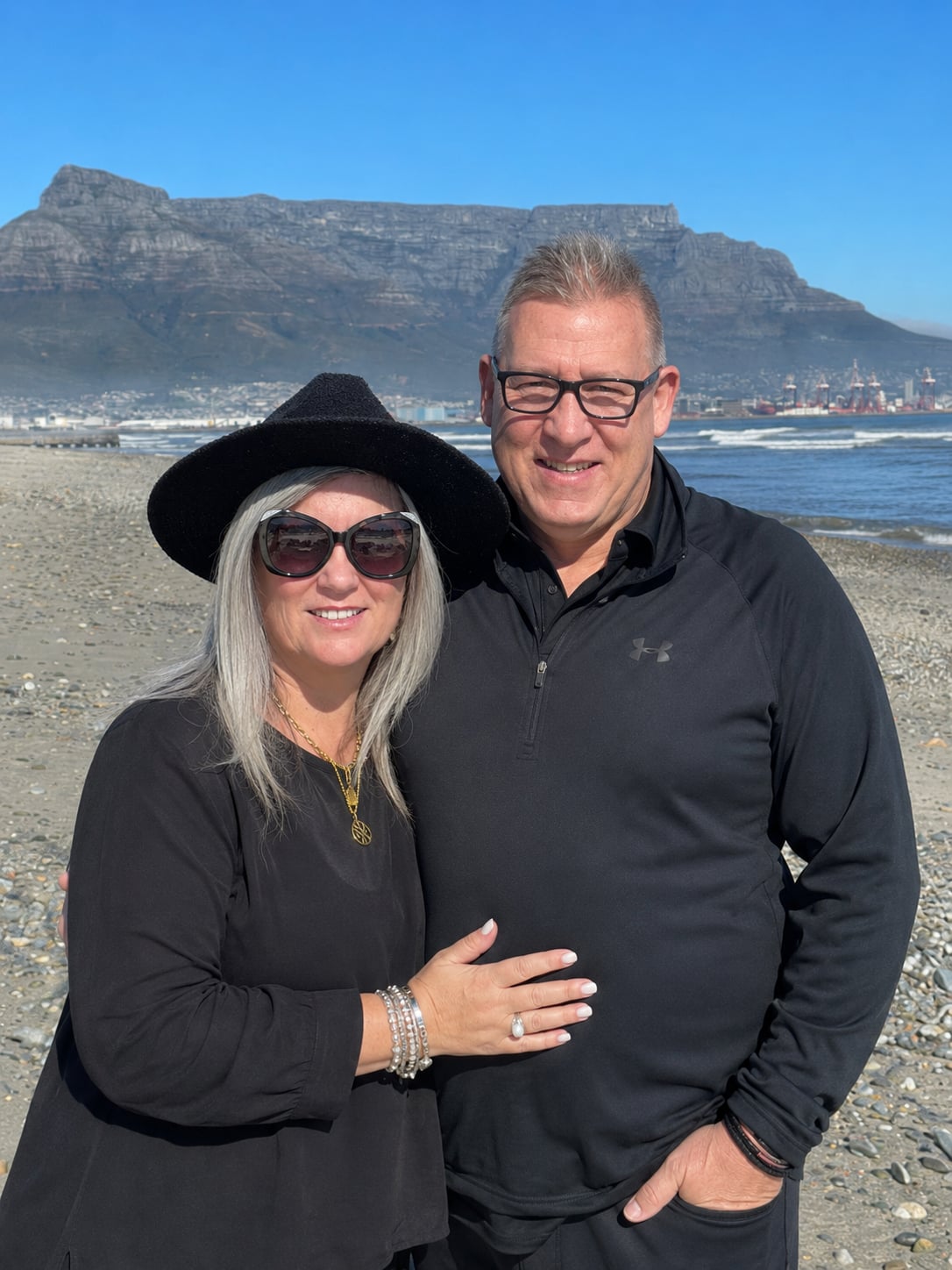May 2025 - Wanda and David Wright on holiday in Cape Town